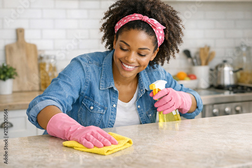 Cleaning with microfiber cloths