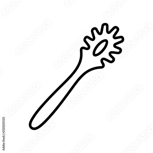 Toothbrush with unique bristles design.