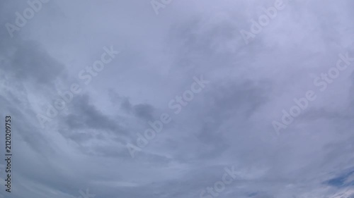 clouds in the sky. time lapse