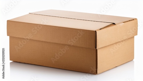Cardboard Box Isolated