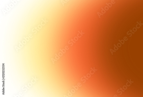 Soft Abstract Gradient Background Featuring Warm Transitions from Bright White to Golden Yellow and Deep Autumnal Orange Hues