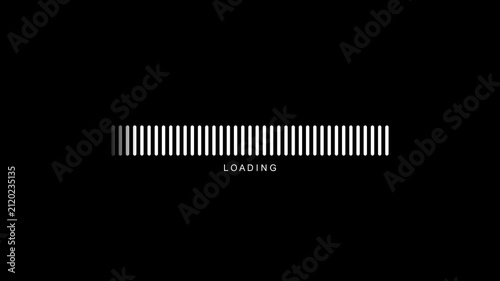 black and white shadow line loading gif animation video