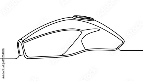 Minimalist line art computer mouse white background.