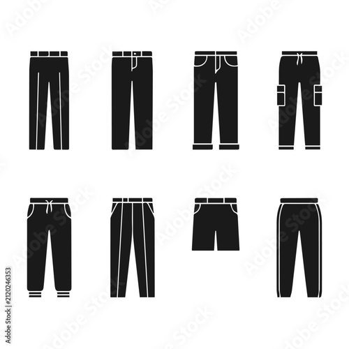 Fashion Silhouette Icon New Design Black And White