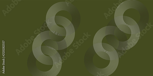 PriAbstract white glAbstract white glowing geometric lines on gray background. Modern shiny blue circle lines pattern. Futuristic technology concept.  banners, 