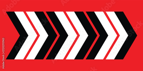 Foto Red and black chevron pattern, Chevron pattern background