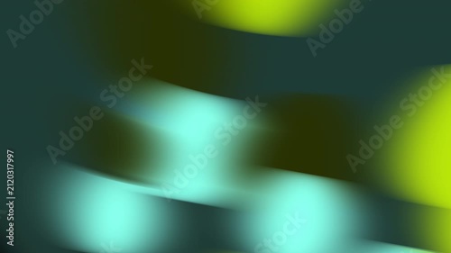 Abstract green and teal blurred background with soft glowing light bokeh effect for modern digital design, website banner, and creative presentation wallpaper