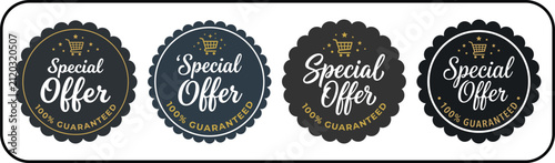 Special Offer call to action vector art Illustration,