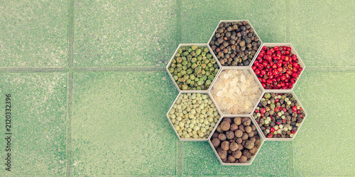 Fotografie Creative culinary background