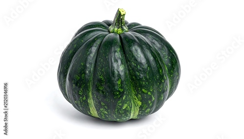 Close up of fresh green cabbage head.