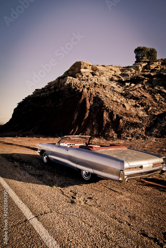 Vintage Car on Route 66