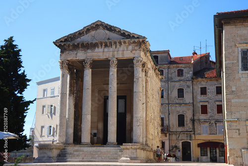 The Temple of Augustus is an ancient Roman temple in Pula, Croatia.