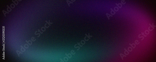 Fotografía Dark abstract grainy gradient background with smooth blurred transitions and glowing purple, magenta and teal tones for branding, digital art, presentations, wallpapers and modern design projects