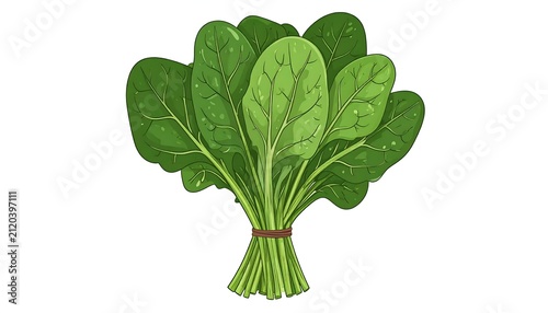 Fresh green broccoli plant with thick stem and leaves.