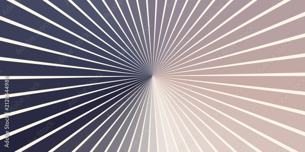 Obraz premium Abstract stylish purple and mauve sunburst background. Radiating rays spreading from a central point. For product display, brochure, backdrop and packaging.