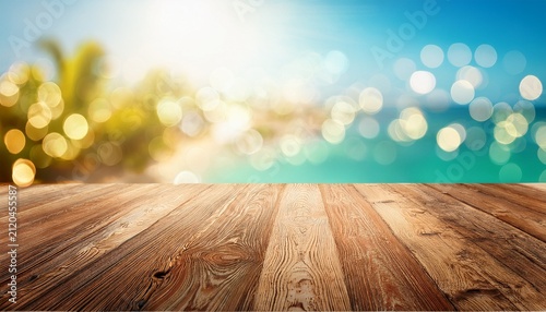 Abstract Background With Bokeh On Summer Holiday