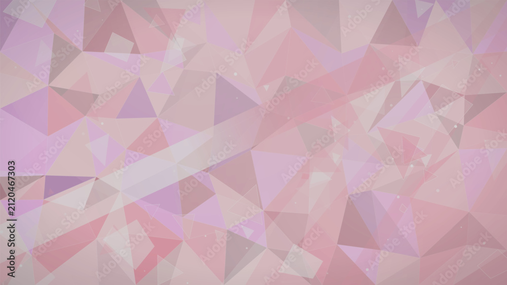 Obraz premium Abstract Geometric Low Poly Background with Soft Pastel Colors