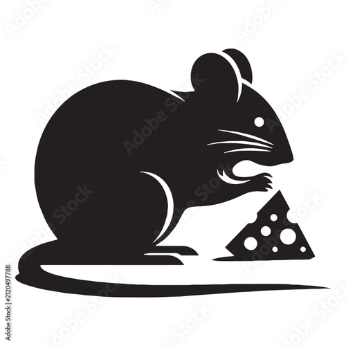 Mouse, Cute, Cartoon, Baby, Little, House, Field, Pet, Wild, Gray, Brown, Animal, Rodent, Character, Funny, Adorable, Illustration, Drawing, Vector, Clipart, Silhouette, SVG, PNG, Icon, Logo.