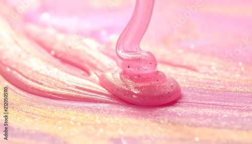 Close up of a pink orchid flower in bloom.