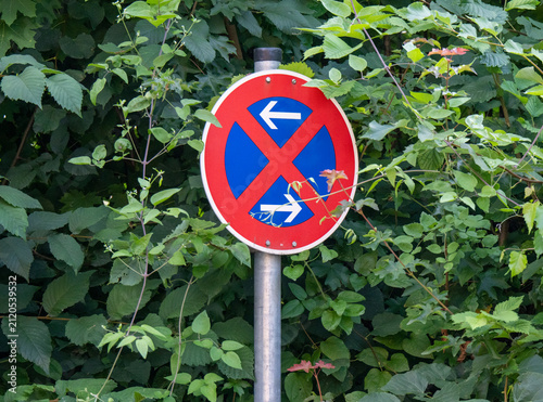 Fotografía Verkehrsschild absolutes Halteverbot