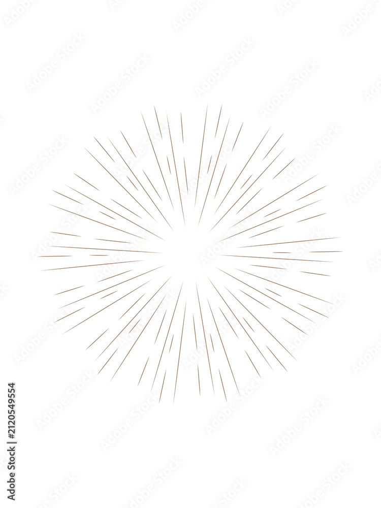Fototapeta premium Vintage Sunburst Background with Retro Radiating Rays, Classic Grunge Burst Design