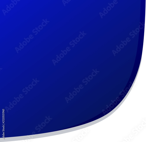 Abstract Blue Gradient Corner Background