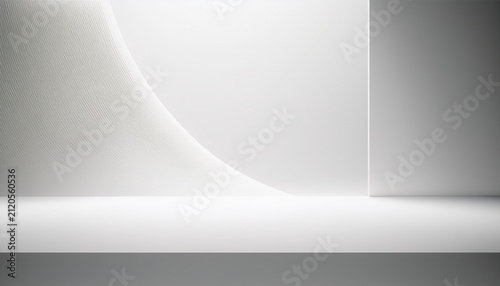 white limbo background with soft gradient minimalist backdrop in neutral tones empty space for showcasing product stock vector