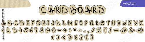 Foto Crayon scrapbook collage kids font