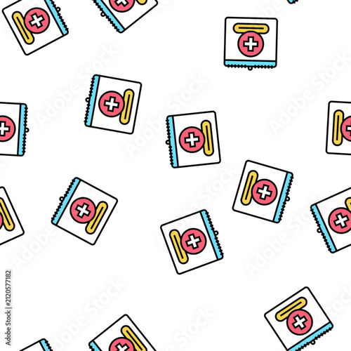 Foto world red cross day vector seamless pattern world red cross day sign illustratio