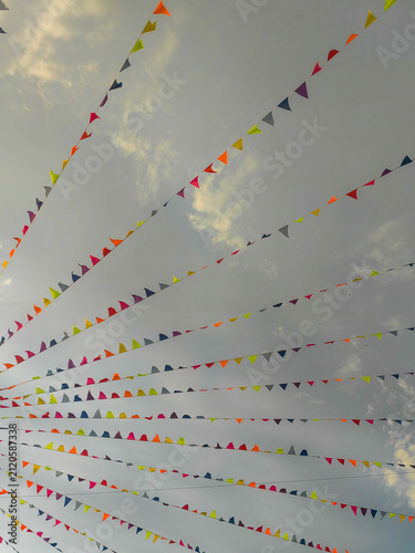 colorful kite in the sky