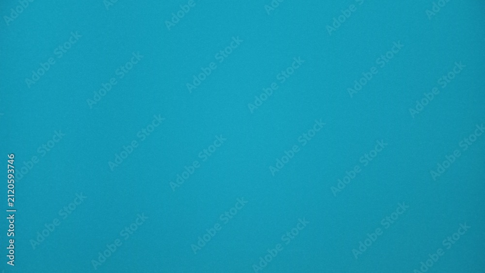 Fototapeta premium Bright cyan blue background texture surface.