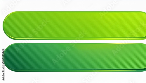 green gradient rectangle labels