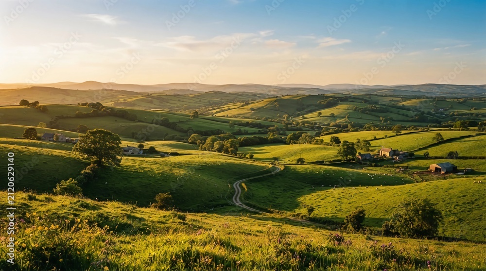 Fototapeta premium landscape of tuscany italy