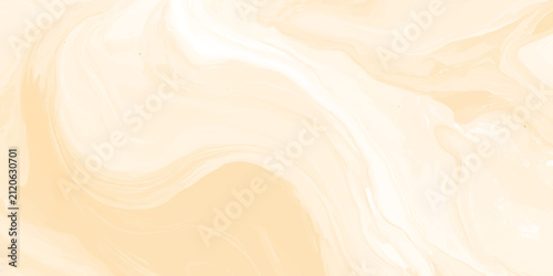 Soft warm beige marble textured background with abstract fluid wave pattern for luxury design, cover art, and wallpaper. Smooth liquid swirls and gentle wave patterns.