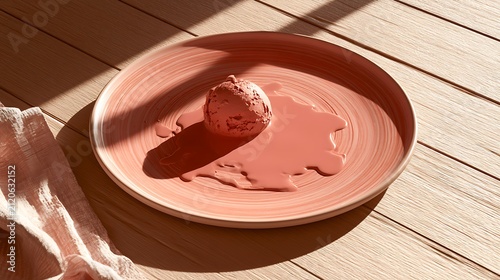 Pink rose petals floating in a glass bowl of water floating in water