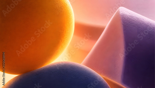 abstract colorful shapes
