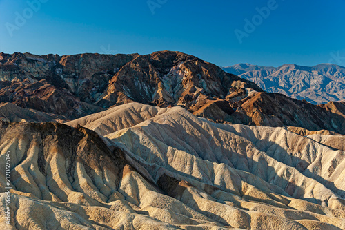 Fotografía Death Valley National Park in the USA.   Zabriskie Point.