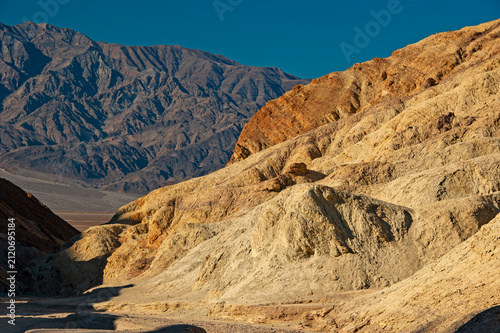 Foto Death Valley National Park in the USA.   Furnace Creek.