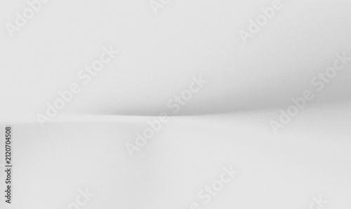 Quadro su tela exclusive white abstract background organic wave-like folds illuminated by natur