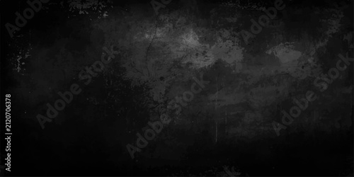 Canvastavla Dark textured concrete grunge background with subtle light effects, conveying a