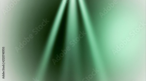 Obraz na płótnie Minimal gradient background with soft pale green light