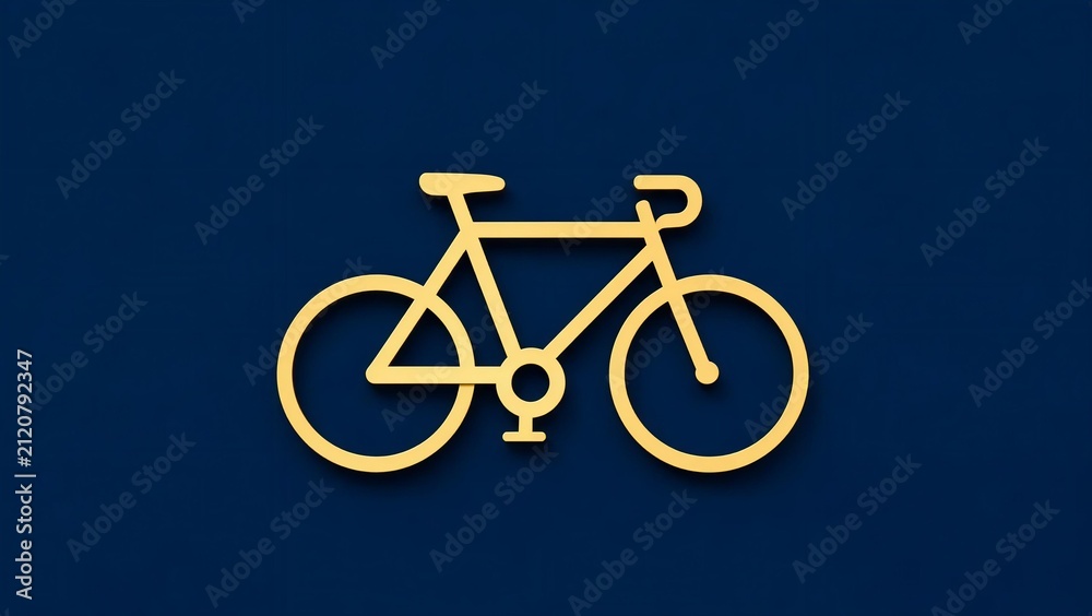 Fototapeta premium Bicycle icon design