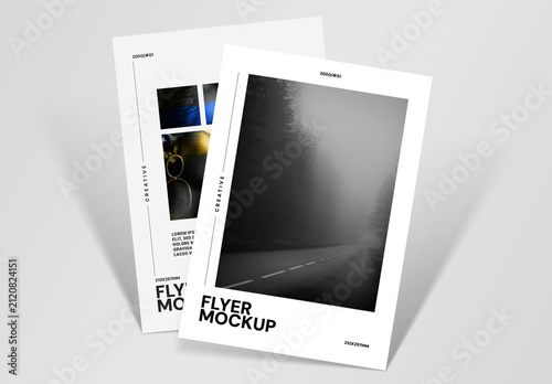 A4 Flyer Mockup