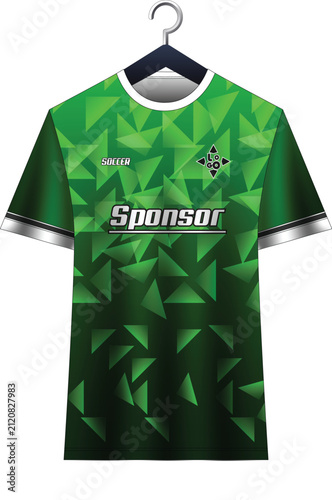 Vector sponsor jersey t shirt design