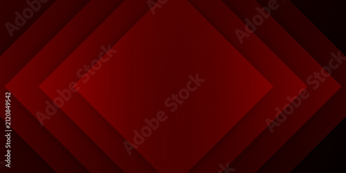 Fotografie Abstract dark red diamond shapes layered in a gradient pattern, creating a deep,