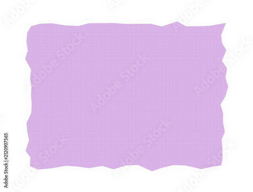 Light purple rectangle with grid texture isolated on transparent background for modern layouts
