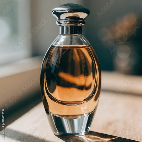 bottle of perfume on wooden background bottle, glass, perfume, oil, white, beauty, liquid, isolated, food, container, olive, fragrance, aromatherapy, spray, healthy, transparent, luxury, aroma, cosmet