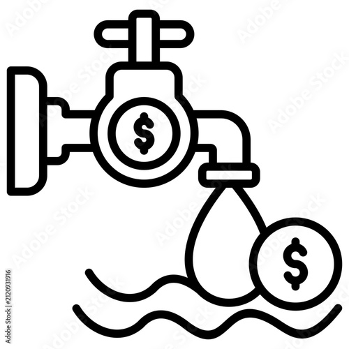 Liquidity Icon