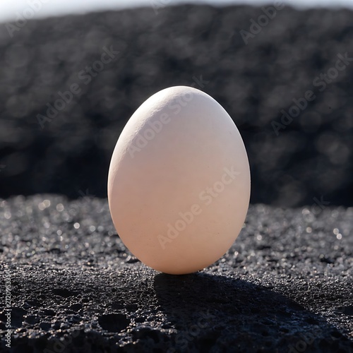 egg on the ground nobody, boiled, nature, bird, fresh, animal, single, natural, protein, eggshell, healthy, closeup, organic, ingredient, raw, shell, eggs, white, brown, chicken, food, egg, breakfast,