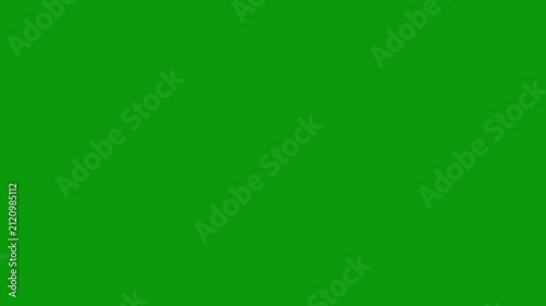 Minimalist white hand cursor click icon pointer gesture radial burst dash line animation UI UX interactive graphic overlay element isolated on Green background for digital app website animation